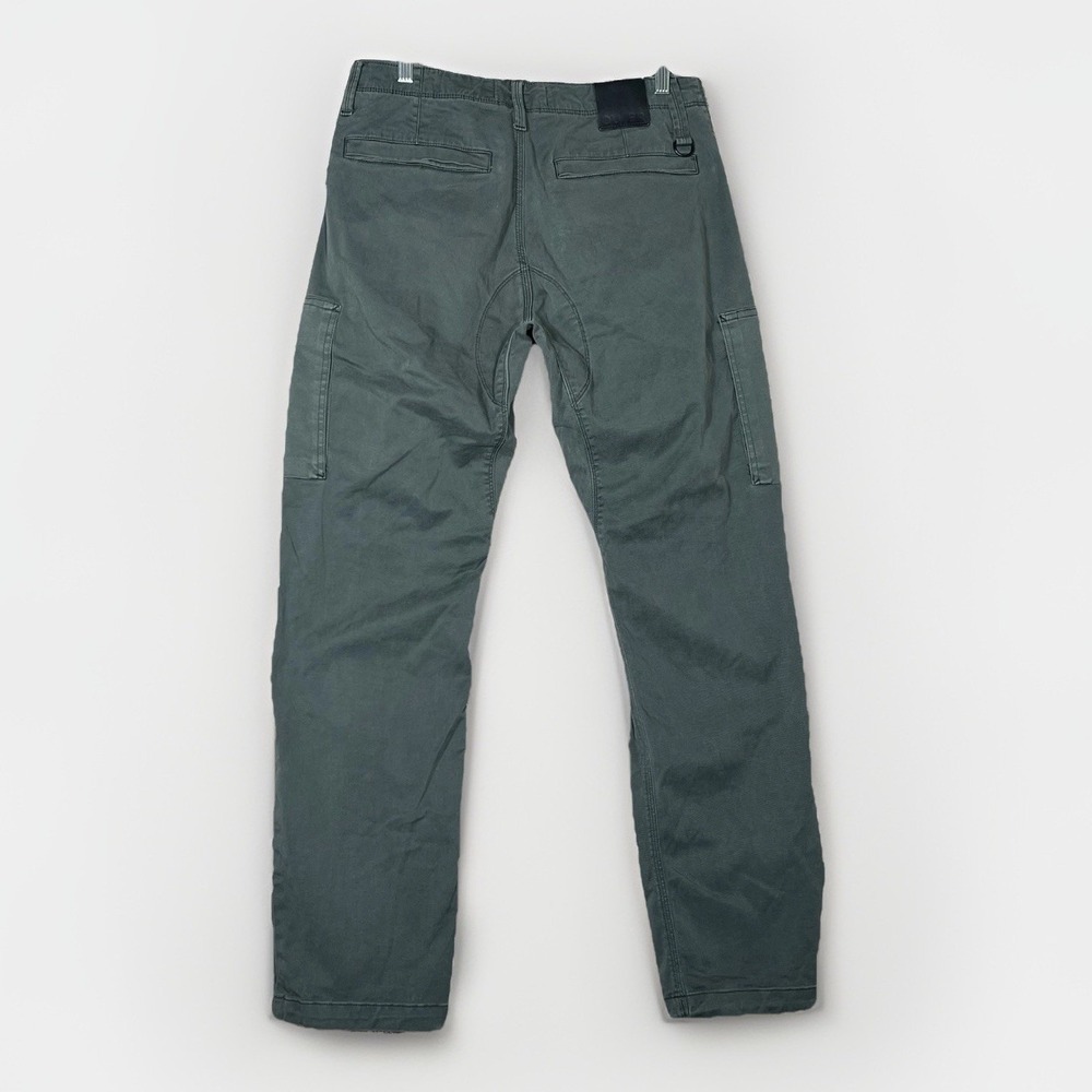 DU/ER Adventure Pants Mens 32 Military Green Cargo Flex Water Repel Live Free - Picture 2 of 8